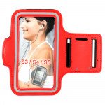 Wholesale Samsung Galaxy S5 S4 S3 Sports Armband (Red)